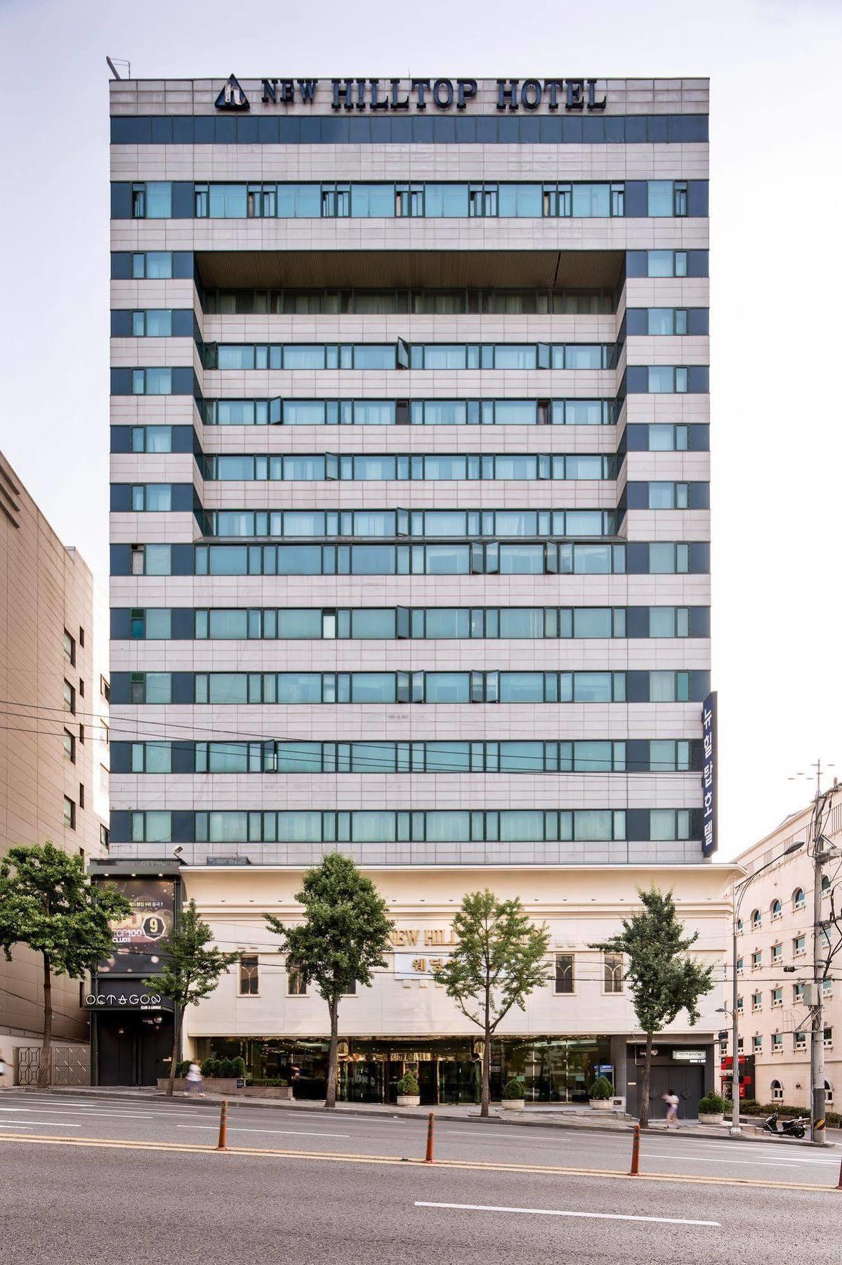 New Hilltop Hotel Сеул Экстерьер фото
